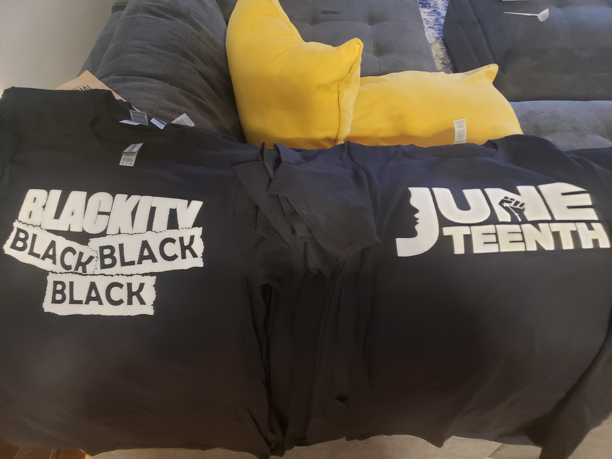 Unisex Blackity Black tshirt - Live Beyond Measure